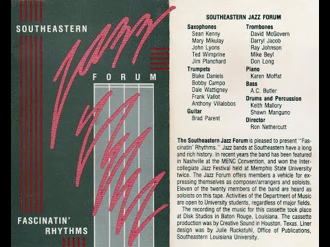 SLU Jazz Ensemble 1986 "Fascinating Rhythm" Sammy Nestico SELU Southeastern Louisiana University