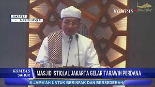 Download lagu Menag Nasaruddin Umar Isi Ceramah Tarawih Perdana di Masjid Istiqlal mp3