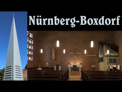 NÜRNBERG-BOXDORF (N), Evang. Kirche "Zum Guten Hirten" - Vollgeläut