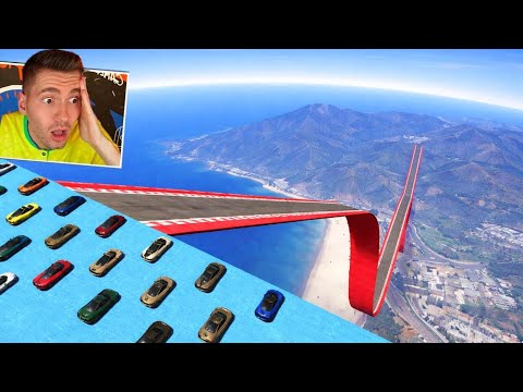 GTA V Online: (infinito) MEGA RAMPA com ONDULAÇÃO INFINITA!