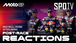 Download lagu Post Race & Podium Interview Qatar Airways Grand Prix of Austria | MotoGP™ Austria mp3