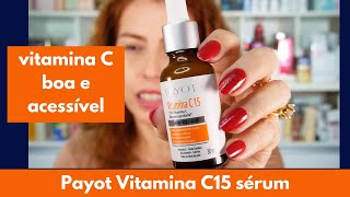 Payot Vitamina C15 resenha de vitamina C boa, barata e que serve pra pele oleosa!
