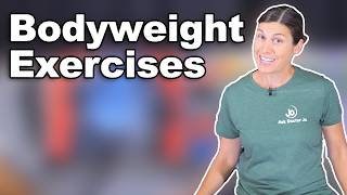 7 Simple Bodyweight Exercises - Great For Beginners!