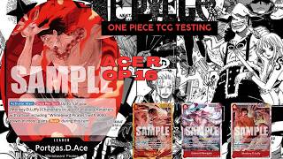 ONE PIECE TCG OP 16 ACE R - POCO CONVINCENTE?