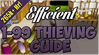 Efficient 1-99 Thieving Guide | Oldschool 2007 Runescape