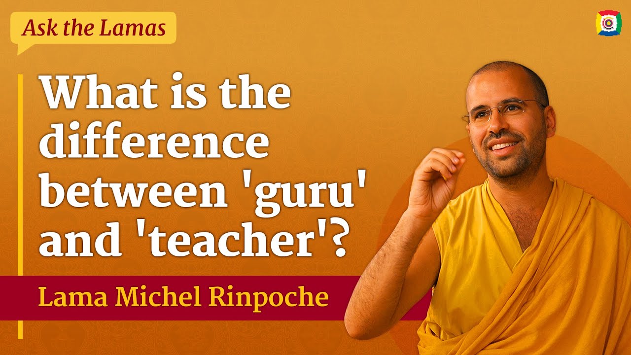 What is the difference between 'guru' and 'teacher'?