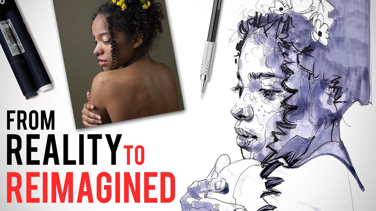 How to Stylize a Portrait from Reference