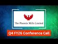 Phoenix Mills Q4 FY26 Concall Management On Mall Expansion And Hospitality Surge