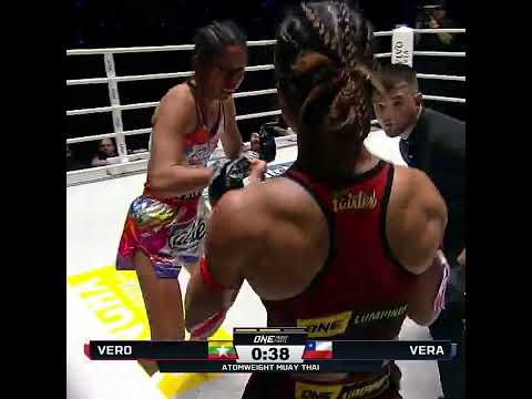 Francisca Vera rides a strong Round 2 to a split decision win over Lethwei legend Vero!
