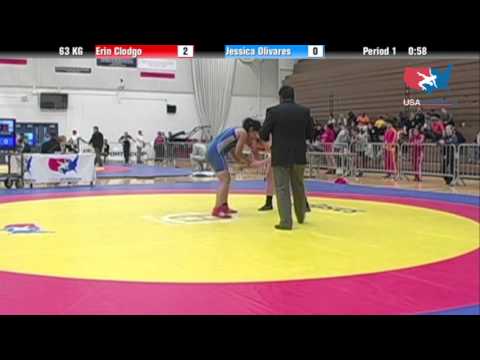 WM 63 KG - Erin Clodgo vs. Jessica Olivares