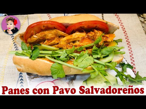 Panes con Pavo Salvadoreños