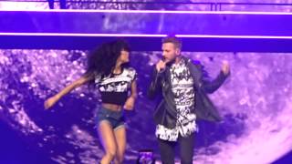 M.Pokora - Voir La Nuit S&#39;emballer (HD) - RED Tour - Marseille 04.06.15
