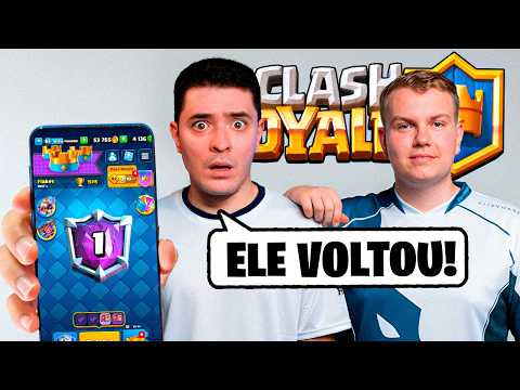 O MAIOR JOGADOR DA HISTÓRIA VOLTOU AO CLASH ROYALE!