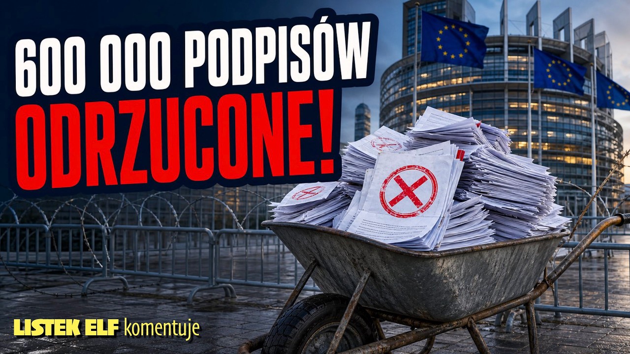 UE odrzuca obywatelski projekt ustawy o ograniczeniu imigracji. Demokracja unijna w akcji.