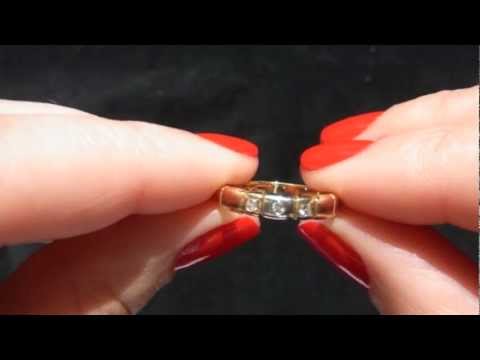 sohojewelers.com Estate Diamond and 18k Gold Band Ring.AVI
