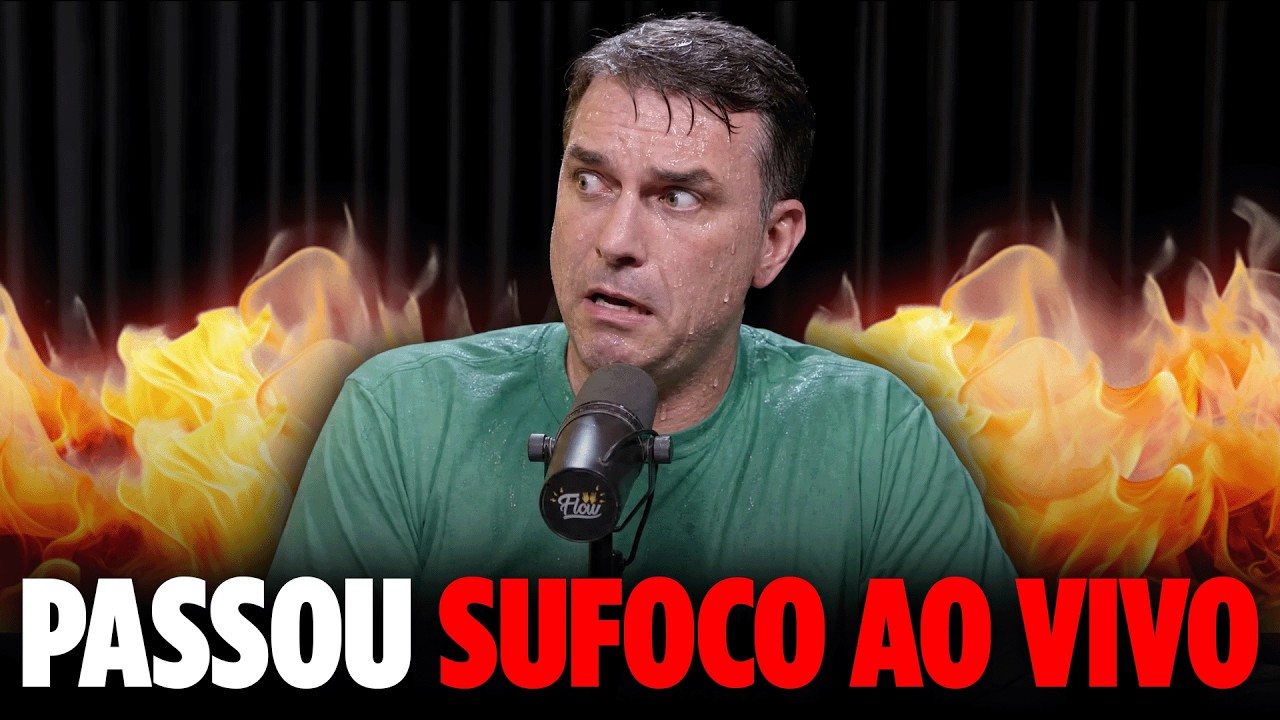 FLÁVIO BOLSONARO FOI COBRADO NO FLOW