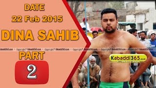 Dina Sahib (Moga) Kabaddi Tournament 22 Feb 2015 Part 1 by Kabaddi365.com