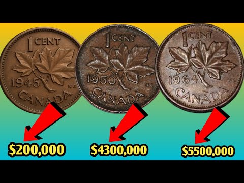 Top 3 Old Canadian Pennies Worth Million's of Dollar - That Could Be Make you a Millionaire
