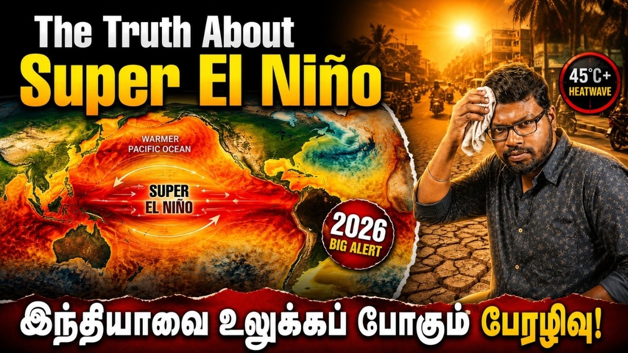 இந்தியாவை உலுக்கப் போகும் பேரழிவு! | Will Super El Niño Destroy India's Economy