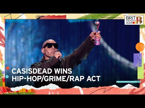 CASISDEAD Stunned At His Debut BRIT Win | The BRIT Awards 2024