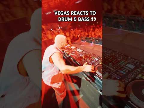 Las Vegas reacts to drum & bass 🤯