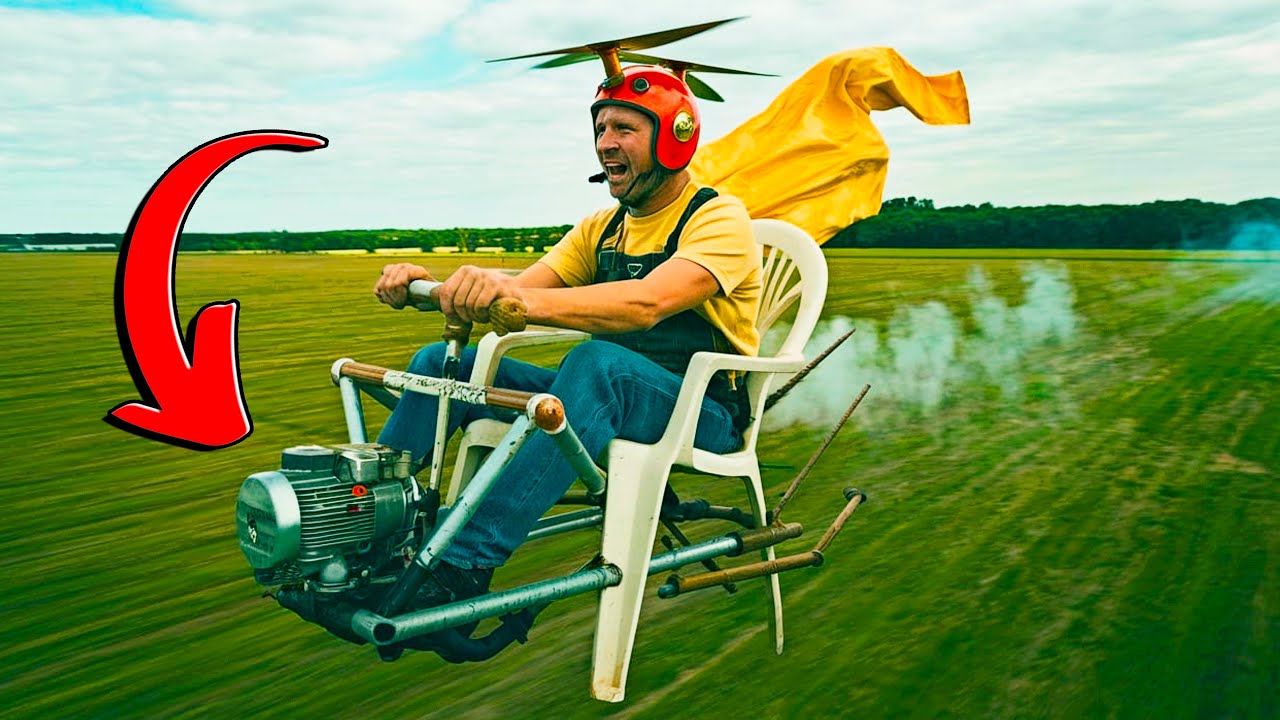 AERONAVES COMPLETAMENTE AMADORAS QUE VOCÊ NÃO VAI ACREDITAR QUE REALMENTE CONSEGUEM VOAR