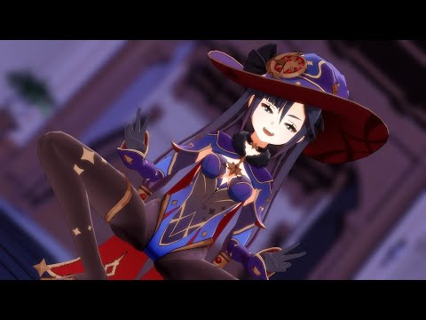 [ MMD Genshin Impact ] Automotivo Dimensão Intergalactica - Mona #genshinimpact #mmd #fyp