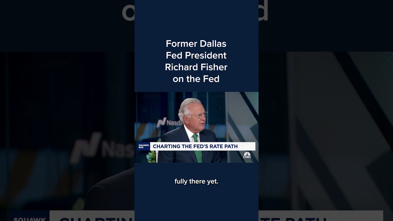 Former Dallas Fed President Richard Fisher on the Fed