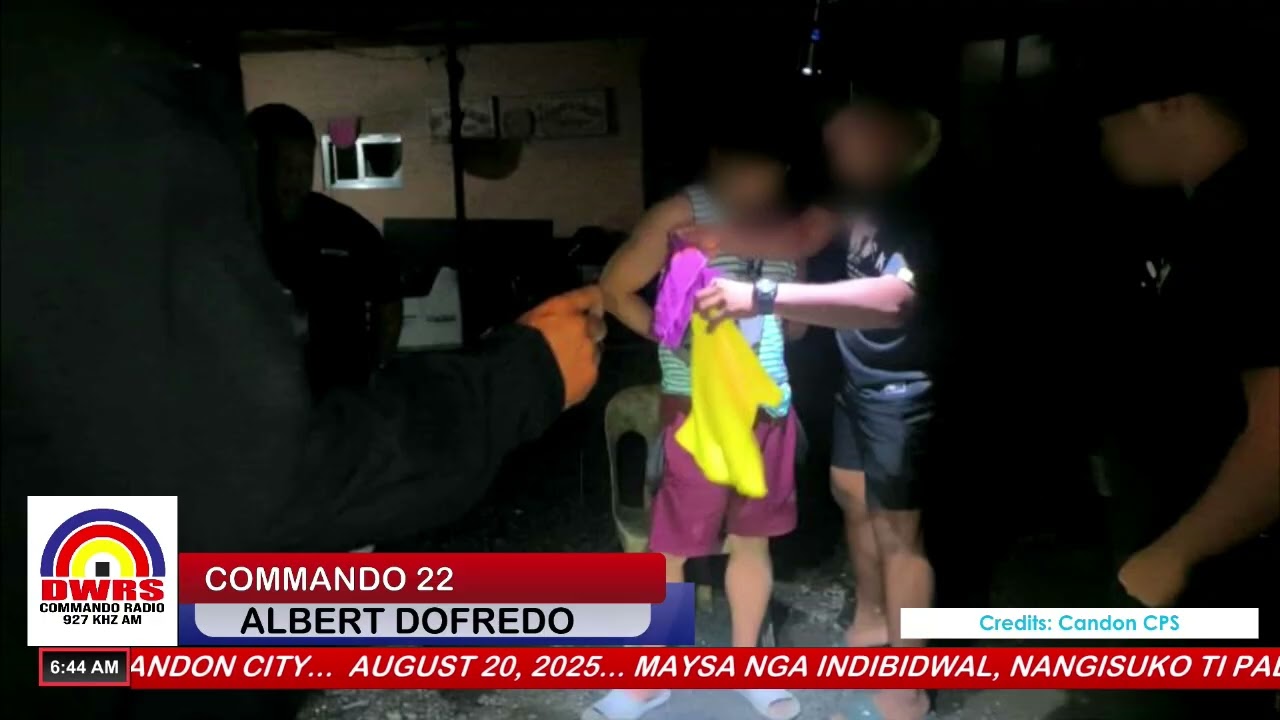 LALAKI NATILIWAN TI MAATAP A SHABU KEN PISTOL IDIAY CANDON CITY