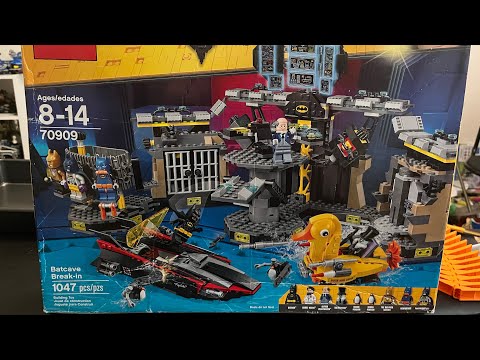 LEGO Batman Movie 70909 Batcave Break-in Review! (2017)