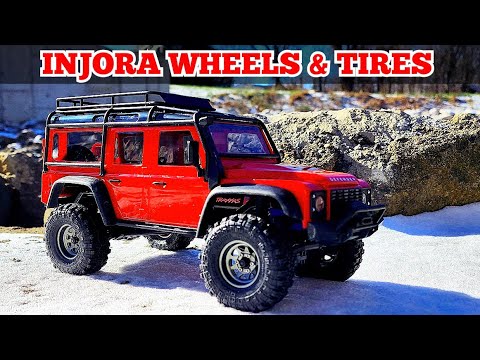 Traxxas Trx4m Injora Wagon Wheels and tires