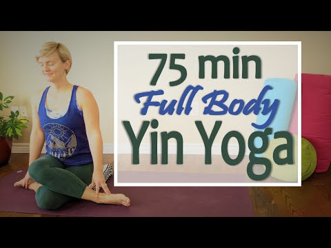 75 min Full Body Yin Yoga | Drop Into the Gap