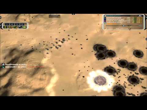 Supreme Commander Forged Alliance Epic: 2v2 with astrofoo and others.