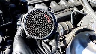 E36/E46/E39 MAF (Mass Airflow Sensor) replacement How-To! Quick and Easy!
