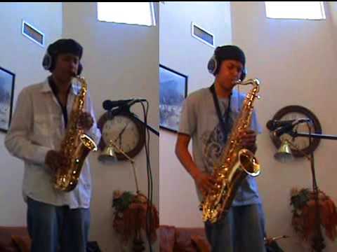 Beyoncé  - Halo - Alto and Tenor Saxophone Duet by charlez360