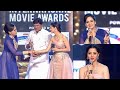 Stunning Actresses Vedika And Leena On The Stage SIIMA