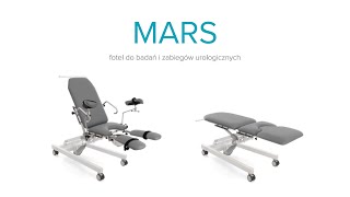 Fotel urologiczny Mars - Specyfikacja