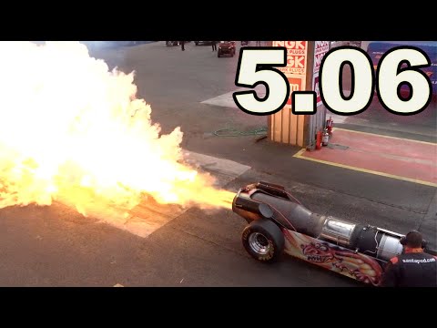 THE QUICKEST JET CAR IN THE WORLD - FIREFORCE 5 JET DRAGSTER