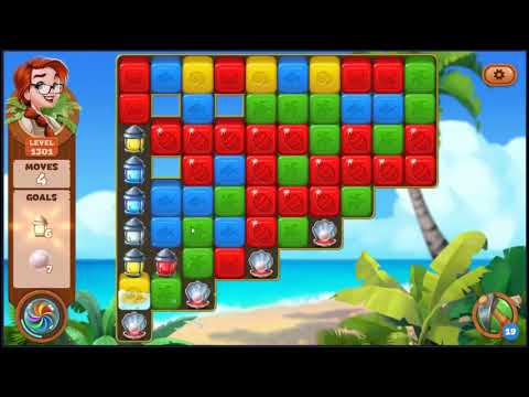 Lost Island Blast Adventure Level 1301 - NO BOOSTERS 🏝️ | SKILLGAMING ✔️