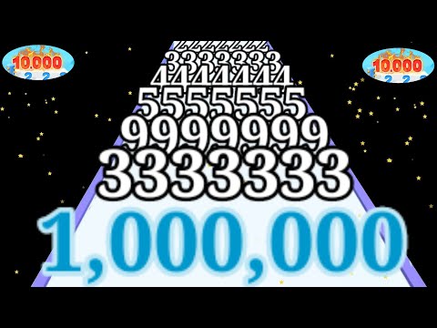 Number Master: Run and Merge vs crowd Number Run 3D 2048 Numbers Gameplay New Update level up part 1