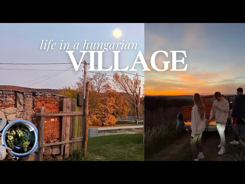 a weekend in a traditional hungarian village