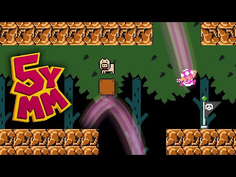 They Recreated Portal in this Mario Maker Level — 5YMM #3
