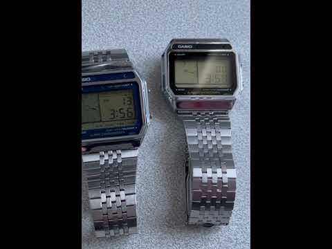Casio AX-210 ‘Digi King’ Vintage Digital Watches.