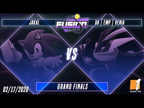 Fusion #11 - Jakal (Sonic/Wolf) Vs. DA | EMP | Venia (Greninja) - Grand Finals - Smash Ultimate