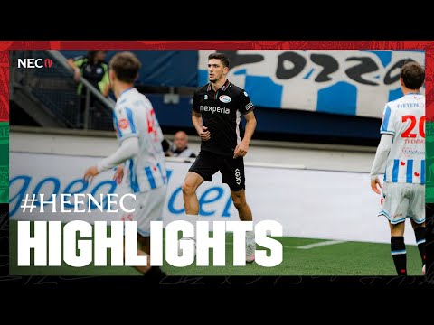 N.E.C. empty-handed after visit to SC Heerenveen | Highlights #HEENEC