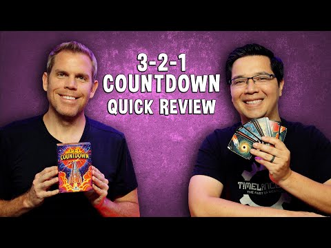 Quick Review of 3-2-1 Countdown - Space Card Shedding Game
