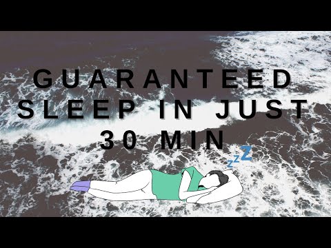 sea waves sound for deep sleep ! 30 minutes relaxing sea wave sound !