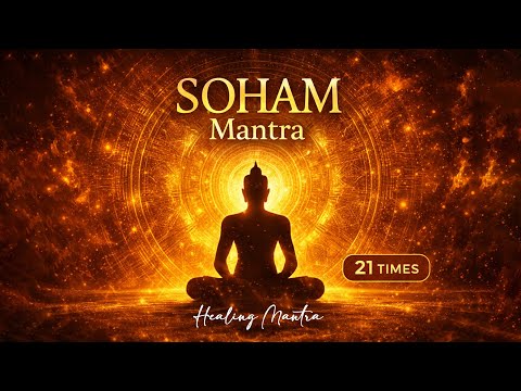 SOHAM Mantra Chanting (21 Times) | Powerful Healing Mantra