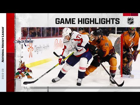 Capitals @ Coyotes 1/19 | NHL Highlights 2023