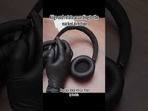 How to Replace B&O H9 Headphones Ear Pads / Cushions | Geekria